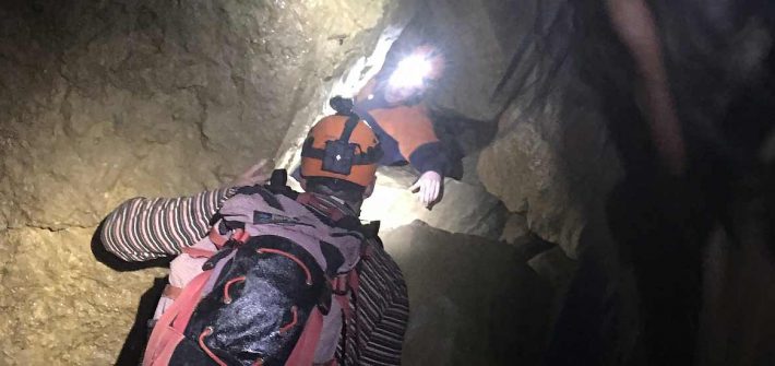 Caving, Raglan, New Zealand